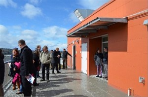 HDC Affinity Group tours a new building