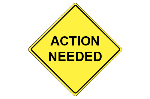 Action Needed icon